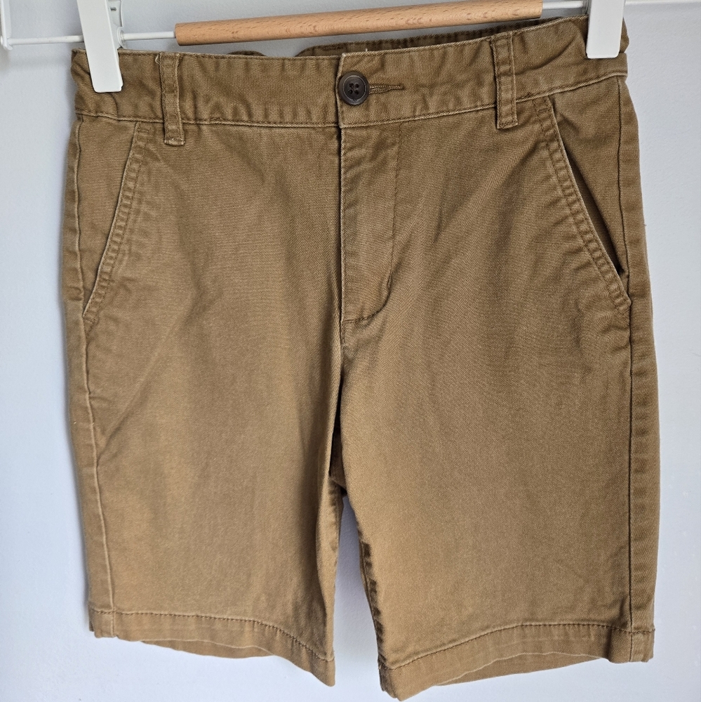 🎁 OLD NAVY Boy's Tan Cotton Blend Shorts